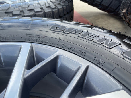 18" Jeep Grand Cherokee OEM 9331 wheels rims Wrangler Gladiator 2024 2025 NEW Texas Truck Tire