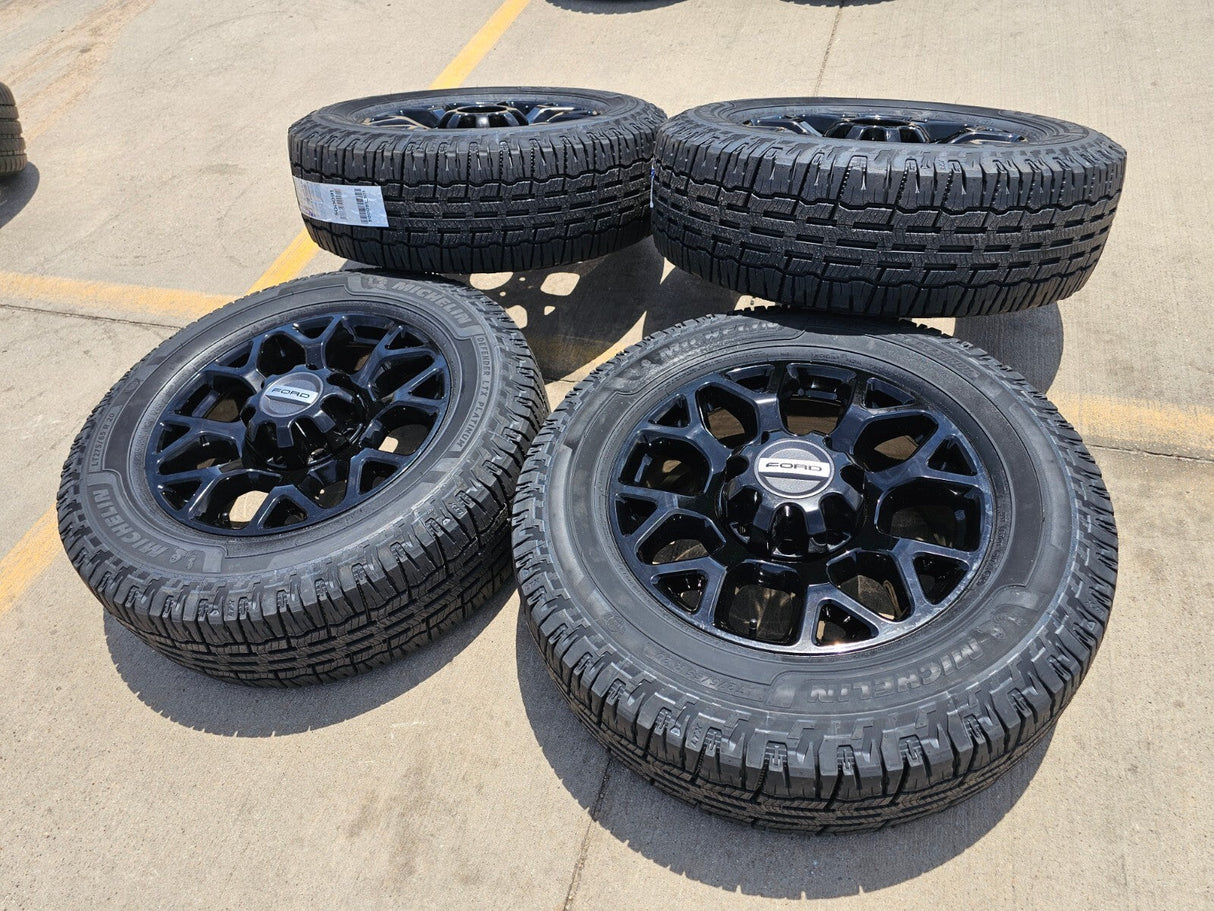 20" Ford F-250 F-350 OEM Lariat wheels rims 10292 tires MICHELIN NEW Texas Truck Tire
