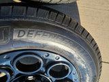 20" Ford F-250 F-350 OEM black TREMOR 10299 10484 wheels rims MICHELIN DEFENDER Texas Truck Tire