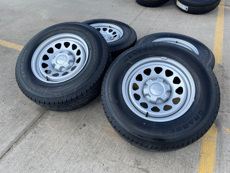 17" Chevy Silverado OEM wheels rims Tahoe Colorado 8130 GMC Canyon 2025 2026 NEW Texas Truck Tire