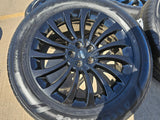 20" Lincoln Aviator Black Label OEM rims wheels 10189 Explorer 2025 2026 NEW Texas Truck Tire