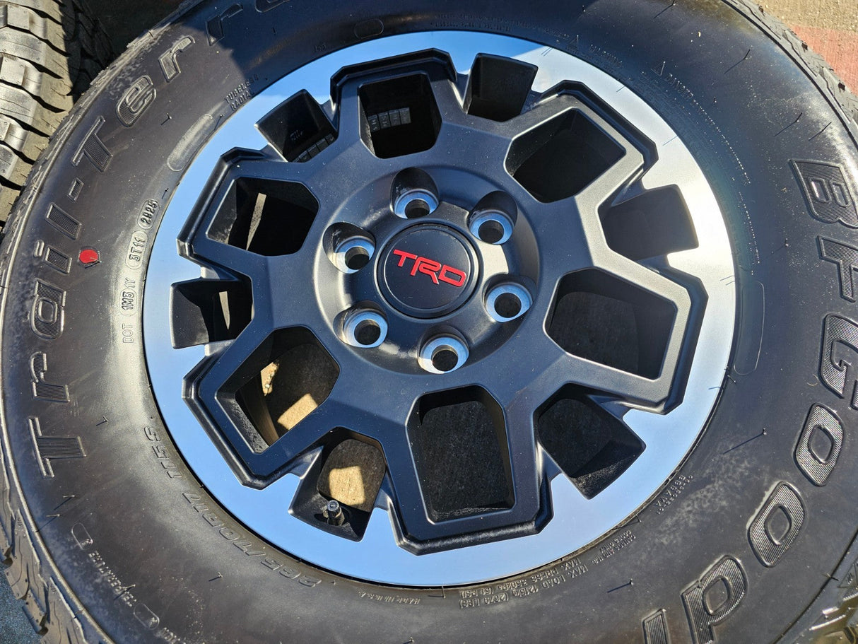 17" Toyota Tacoma 4Runner TRD OEM 10638 wheels rims 2024 2025 2026 BFG NEW Texas Truck Tire