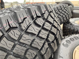 (4) 17" Jeep Wrangler Rubicon OEM 96226 wheels rims Gladiator NEW Texas Truck Tire
