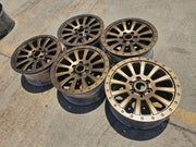 (5) 18" INEOS Grenadier OEM wheels rims Beadlock 2023 2024 2025 2026 NEW Texas Truck Tire