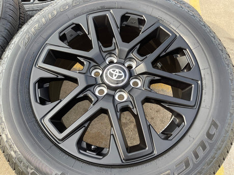 20" Toyota Tundra TRD OEM wheels rims TSS 75276 95295 Sequoia 2024 2025 2026 NEW Texas Truck Tire