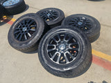 18" Toyota Land Cruiser OEM 95953 wheels rims BLACK Tundra Sequoia A/T NEW Texas Truck Tire