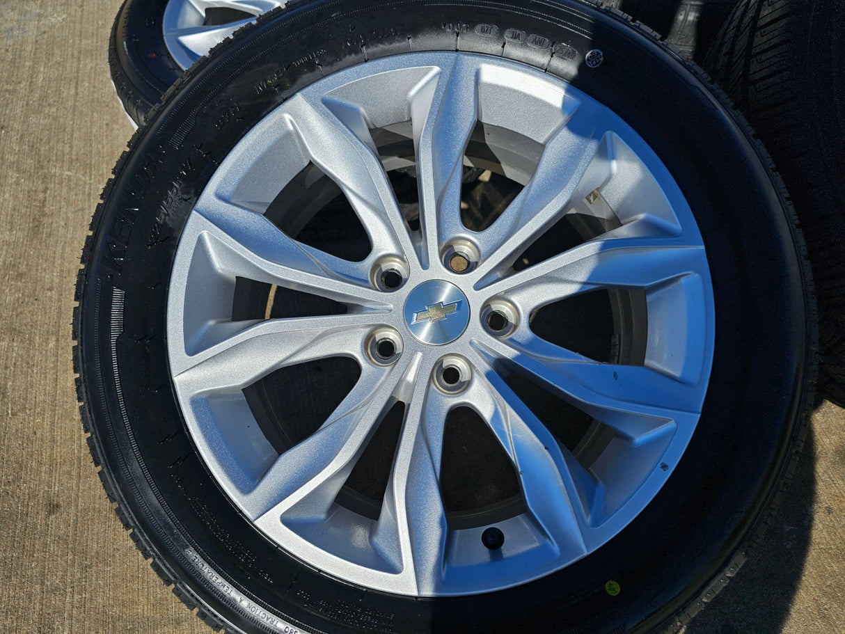 17" Chevy Malibu OEM wheels rims 5894 tires Impala GMC Terrain Equinox 5x120 Texas Truck Tire