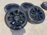 22" Lincoln Navigator OEM rims wheels Black Label 95384 10496 2022 2023 2025 NEW Texas Truck Tire