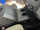 Center Console Enclosure Box Ford F-250 2008-2016 Ported 12" Mega Bass