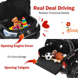 2x12V Official Toyota Hilux Ride On Truck Car 2-Seater 4WD with Remote Control