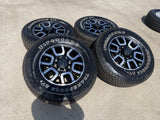 18" Ram 2500 3500 LARAMIE OEM wheels rims 2694 tires FIRESTONE A/T2 NEW 2026 Texas Truck Tire