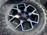 17" GMC Sierra AT4X Chevy Silverado ZR2 OEM wheels rims Canyon Colorado NEW Texas Truck Tire