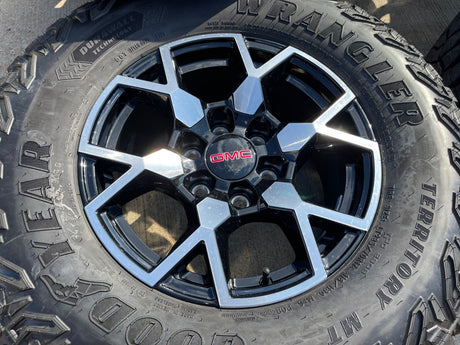 17" GMC Sierra AT4X Chevy Silverado ZR2 OEM wheels rims Canyon Colorado NEW Texas Truck Tire
