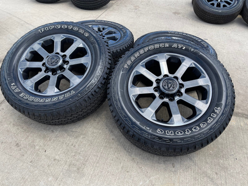 20" Dodge Ram 2500 3500 LARAMIE OEM 2700 wheels rims 2023 2024 2025 2026 NEW Texas Truck Tire