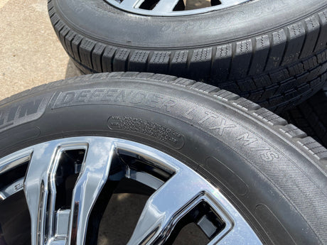 20" Nissan Titan XD OEM 62728 wheels rims tires CHROME DISCOUNTED Texas Truck Tire