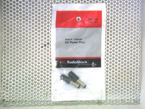 Radio Shack Coaxial DC Power Plug, Size M, 2 Pack TekShack