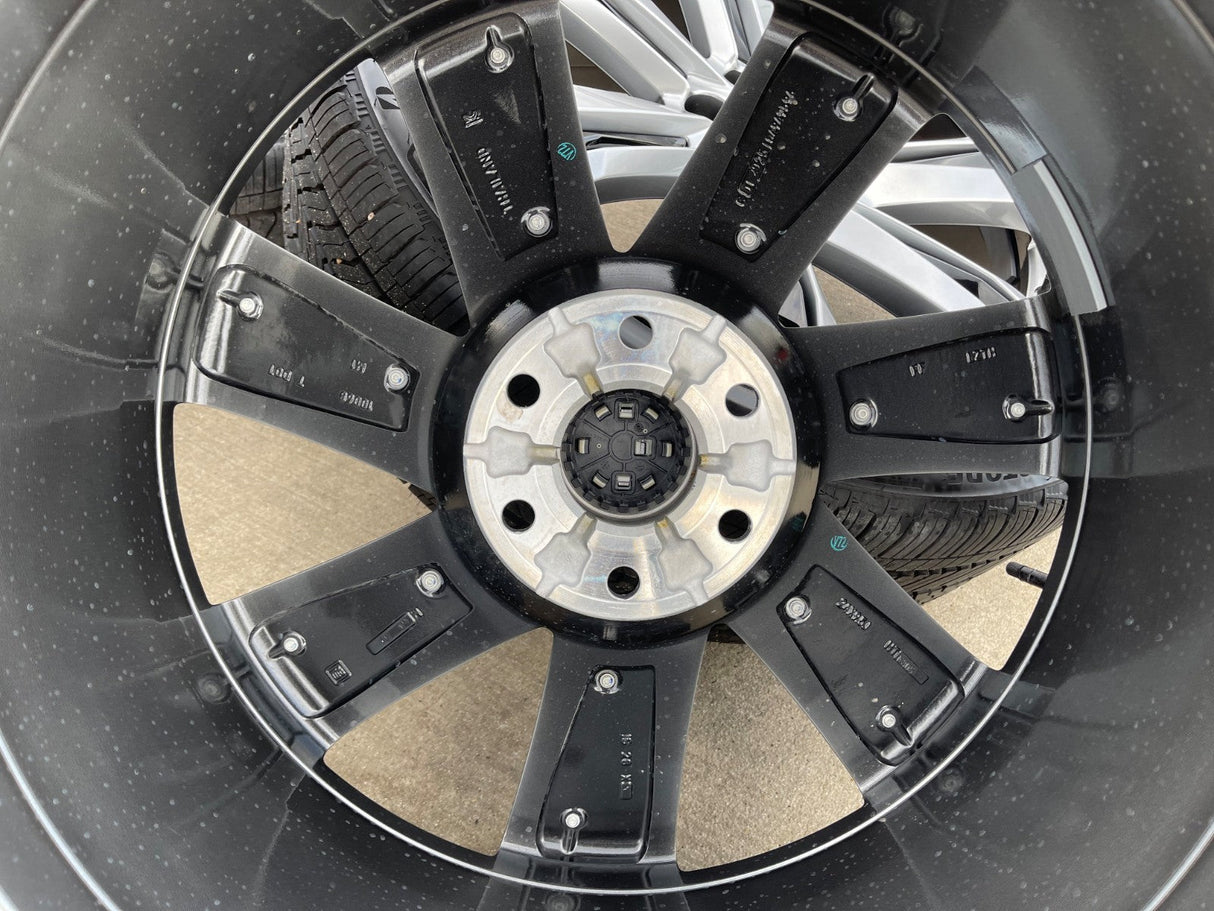 24" Cadillac Escalade V OEM wheels rims 2023 2024 2025 2026 NEW BRIDGESTONE Texas Truck Tire