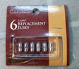 Celebrations 6pk. 3-Amp Replacement Fuses TekShack