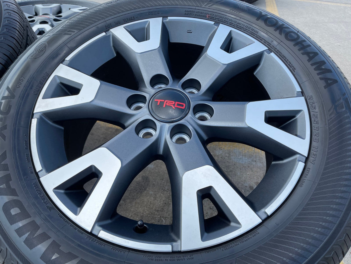 20" Toyota 4Runner TRD OEM 94198 wheels rims Tundra Sequoia 2025 2026 NEW Texas Truck Tire