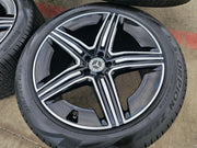 21" Mercedes GLE AMG OEM black wheels rims 85940 85941 tires 2024 2025 2026 Texas Truck Tire