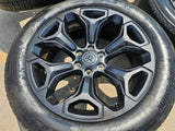 22" Dodge Ram 1500 OEM Laramie wheels LIMITED Gray 2685 2727 tires NEW Texas Truck Tire