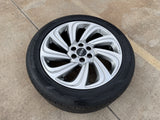 (1) 22" Lincoln Navigator BLACK LABEL OEM 10497 rim wheel 2022 2023 2024 HANKOOK Texas Truck Tire