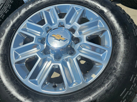 20" Chevy Silverado High Country LTZ 2500 3500 OEM 14124 wheels rims tires NEW Texas Truck Tire