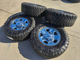 18" Dodge Ram 2500 3500 STEEL chrome OEM 2473 wheels rims TOYO M/T 35" Texas Truck Tire