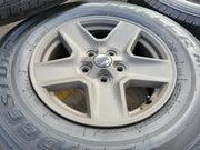 17" Jeep Gladiator MILITARY EDITION OEM wheels rims 9235 Wrangler tires Texas Truck Tire