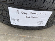 18" Chevy Traverse Blazer Z71 GMC Acadia OEM 14154 wheels rims 2025 2026 Texas Truck Tire