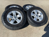 17" Dodge Ram 1500 OEM 2448 wheels rims 5x139 5x5.5 tires TOYO A/T3 Texas Truck Tire