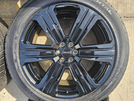 22" GMC Acadia OEM wheels rims Blazer Traverse Buick Enclave XT6 2025 2026 NEW Texas Truck Tire