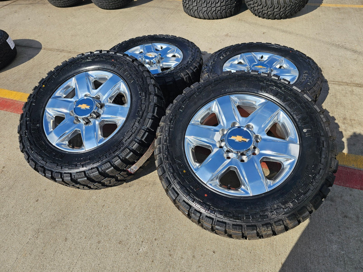 20" Chevy Silverado High Country 2500 3500 OEM 5962 wheels rims 2024 2025 NEW Texas Truck Tire