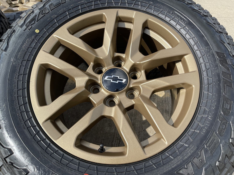 18" Chevy Silverado Suburban Tahoe OEM 5912 wheels rims Yukon Sierra FALKEN NEW Texas Truck Tire
