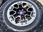 17" GMC Sierra Chevy Silverado OEM Beadlock wheels rims Canyon NEW Texas Truck Tire