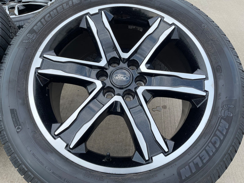 22" Ford F-150 Expedition PERFORMANCE OEM 10200 rims wheels MICHELIN Texas Truck Tire