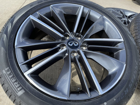 20" Infiniti QX55 QX60 Nissan Murano Pathfinder OEM 73816 73819 wheels rims NEW Texas Truck Tire