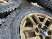 18" Chevy Silverado Suburban Tahoe OEM 5912 wheels rims Yukon Sierra FALKEN NEW Texas Truck Tire