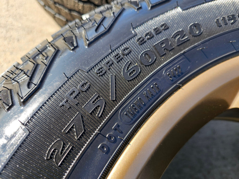 20" Ford F-150 Expedition OEM rims wheels BRONZE 10005 tires NEW Texas Truck Tire