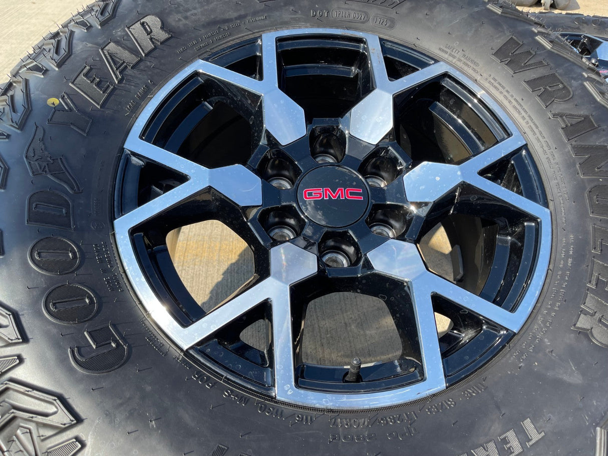 17" GMC Sierra AT4X Chevy Silverado ZR2 OEM wheels rims Canyon Colorado NEW Texas Truck Tire