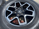 18" Ford Bronco wheels rims black 10389 Ranger tires 2022 2023 2024 2025 Texas Truck Tire