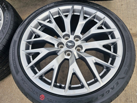 20" Ford Mustang GT OEM 10609 wheels rims tires 2020 2021 2022 2023 2024 2025 Texas Truck Tire