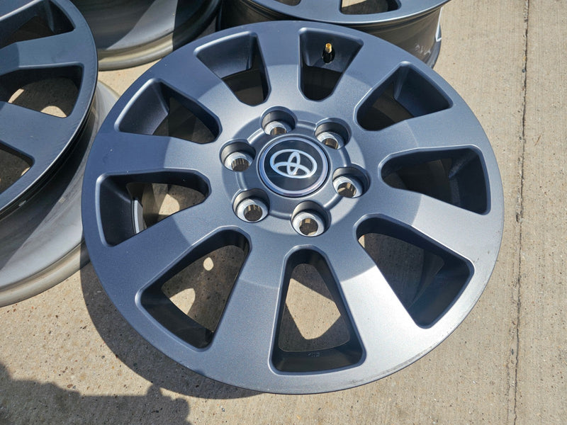 18" Toyota Land Cruiser OEM TRD wheels rims 95952 Tundra Sequoia NEW Texas Truck Tire