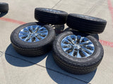 18" Lexus GX460 GX470 Tacoma 4Runner OEM CHROME wheels rims 74297 tires Texas Truck Tire