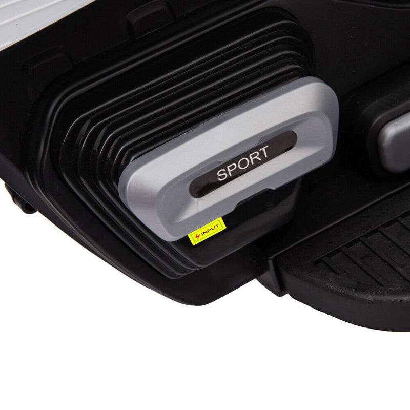 3-Wheel Double Drive Electric Motorcycle for Kids in White