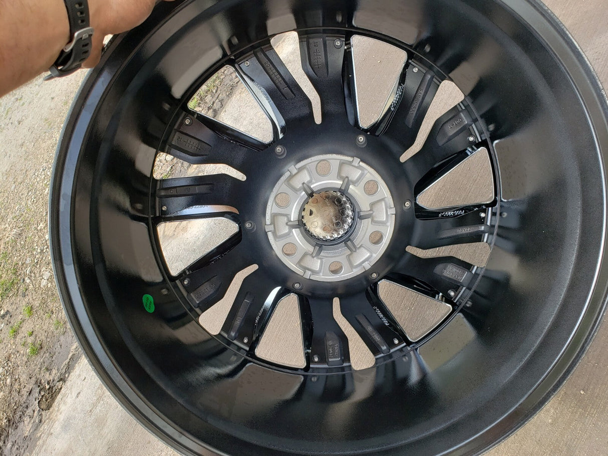 22" Chevy Silverado 1500 Tahoe Suburban OEM Replica 5907 5901 spare wheel rim Texas Truck Tire