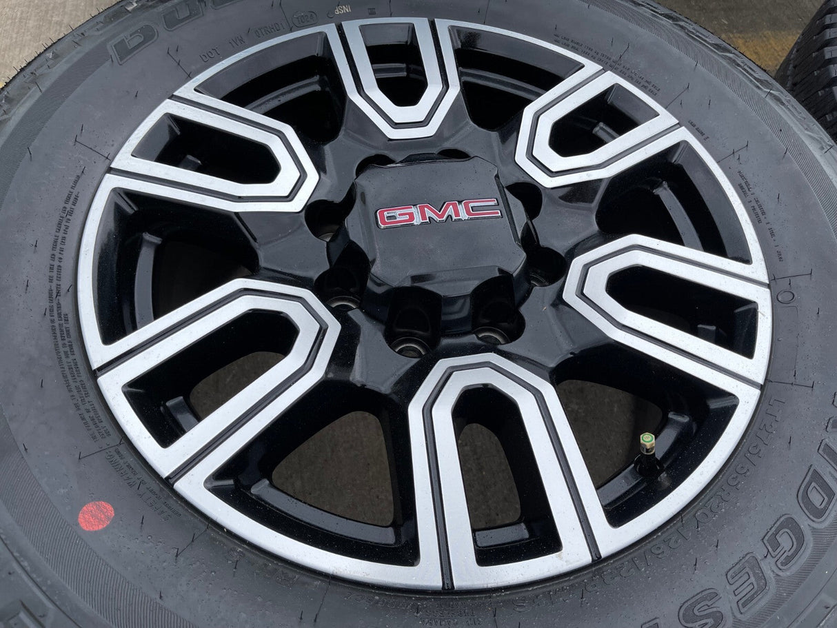 20" GMC Sierra AT4 2500 3500 OEM wheels rims 5950 Silverado 2023 2024 2025 2026 Texas Truck Tire
