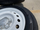 17" Ford Maverick Bronco Sport WHITE rims wheels 10415 OEM NEW Texas Truck Tire
