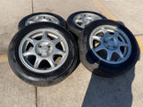 14" 14x6 Mazda Miata OEM 64755 wheels rims 1994 1997 2000 2005 Texas Truck Tire
