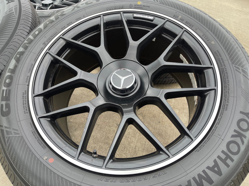 20" Mercedes G Wagon G63 AMG OEM Replica wheels rims tires Texas Truck Tire